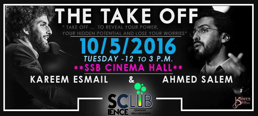 The takeoff show ! from science club dent. students 