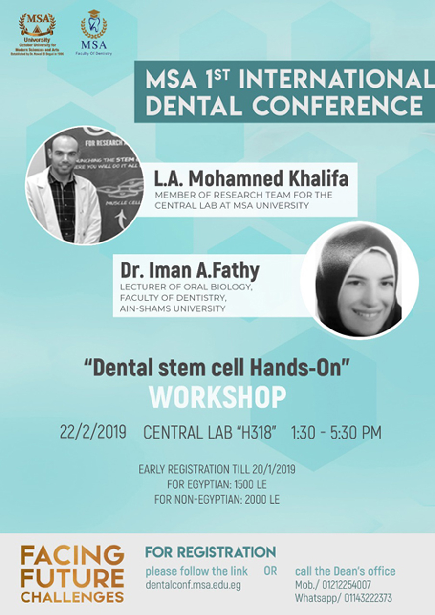 1st International Dental Conference Workshops