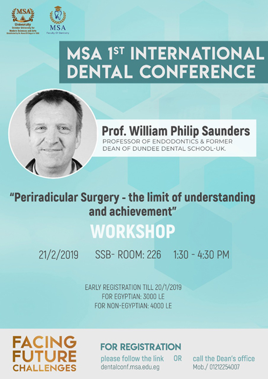 1st International Dental Conference Workshops