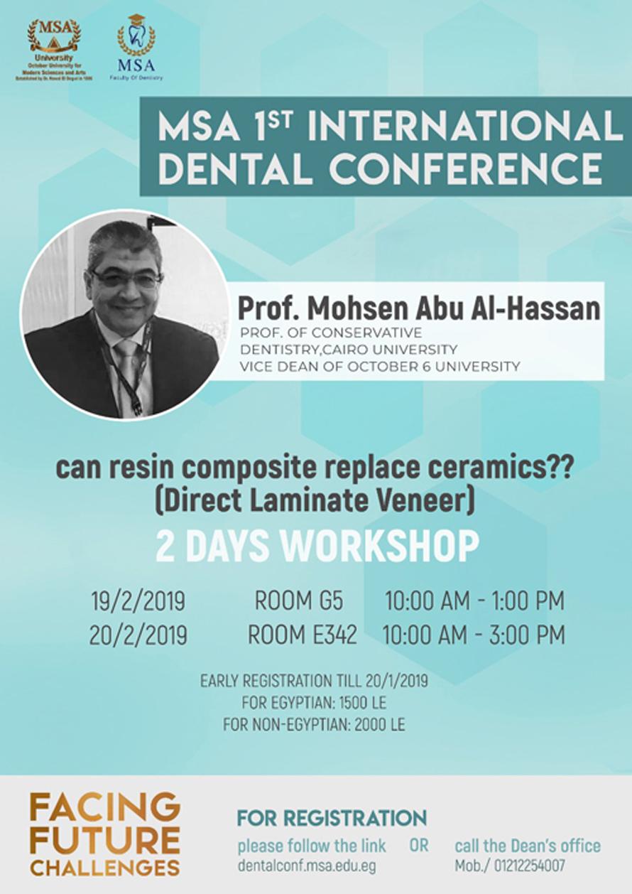 1st International Dental Conference Workshops