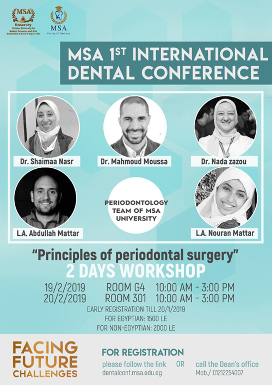 1st International Dental Conference Workshops