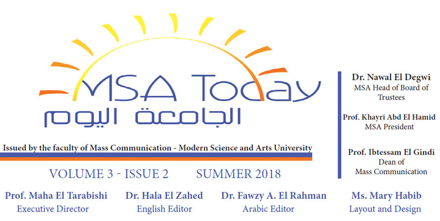 MSA Today - Volume3. Summer 2018