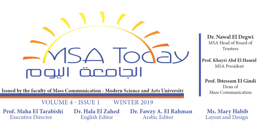 MSA Today - Volume4. winter 2019