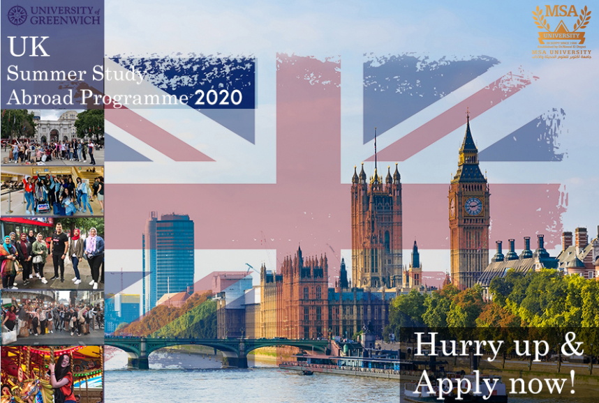 MSA University - Student Study Abroad Programme